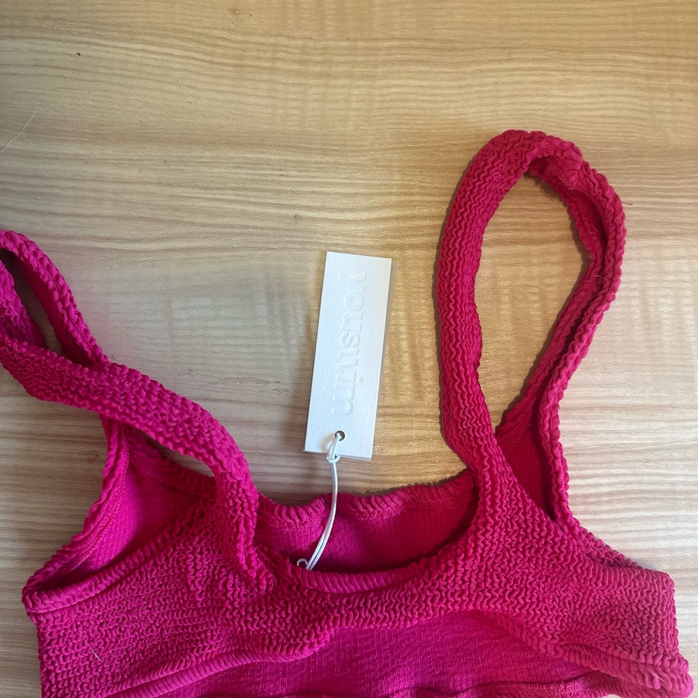 NWT youswim TOP only, Aplomb style in cosmic pink 65.00